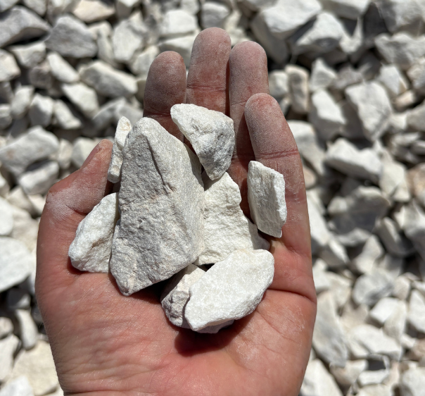 White Marble Chips — photo 2
