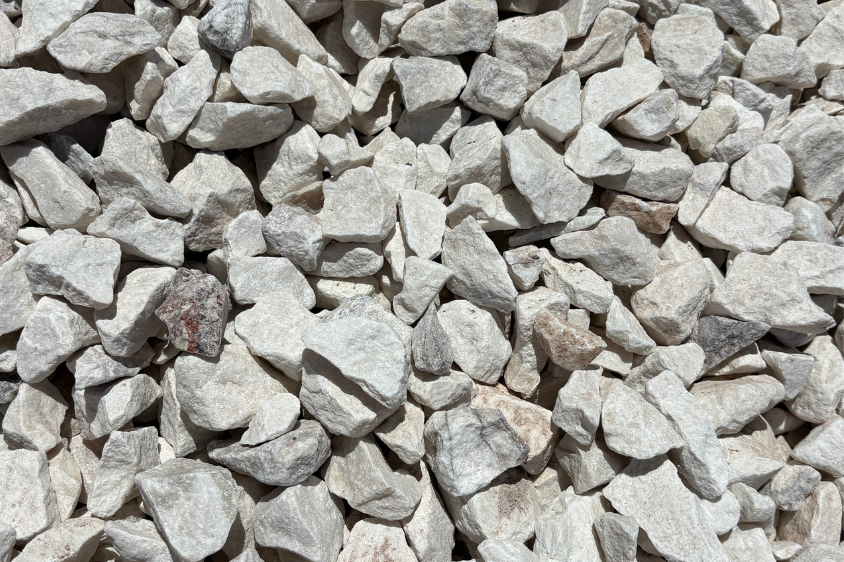 White Marble Chips — photo 1